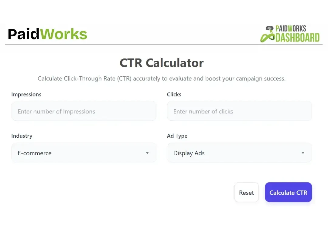 CTR Calculator
