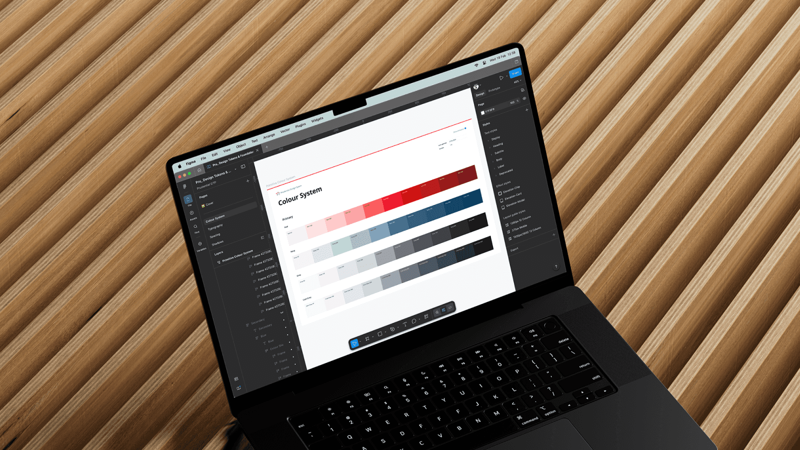 PRU design system hero visual