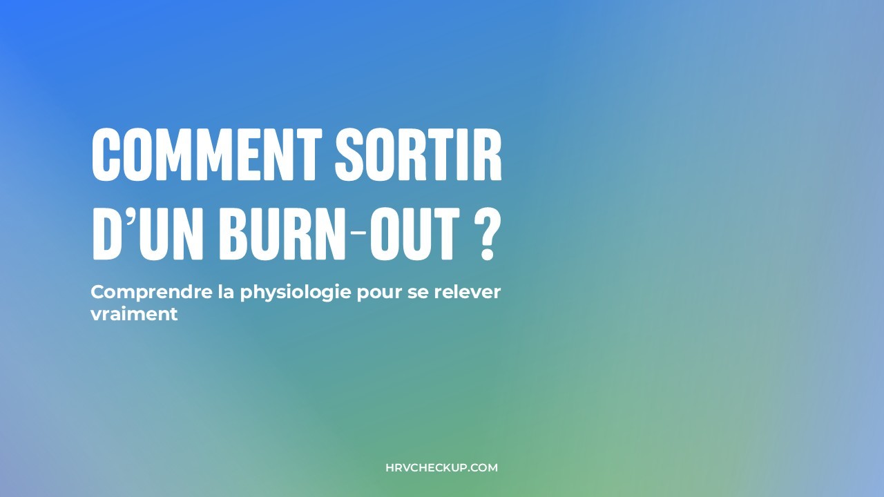 Icône qui pose la question : comment sortir d'un burn-out ? Une étude d'Human Remediation Vitality