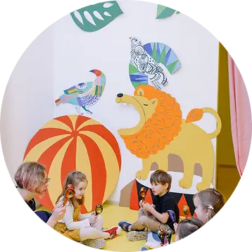 Bright and open preschool space designed for comfort and early childhood development