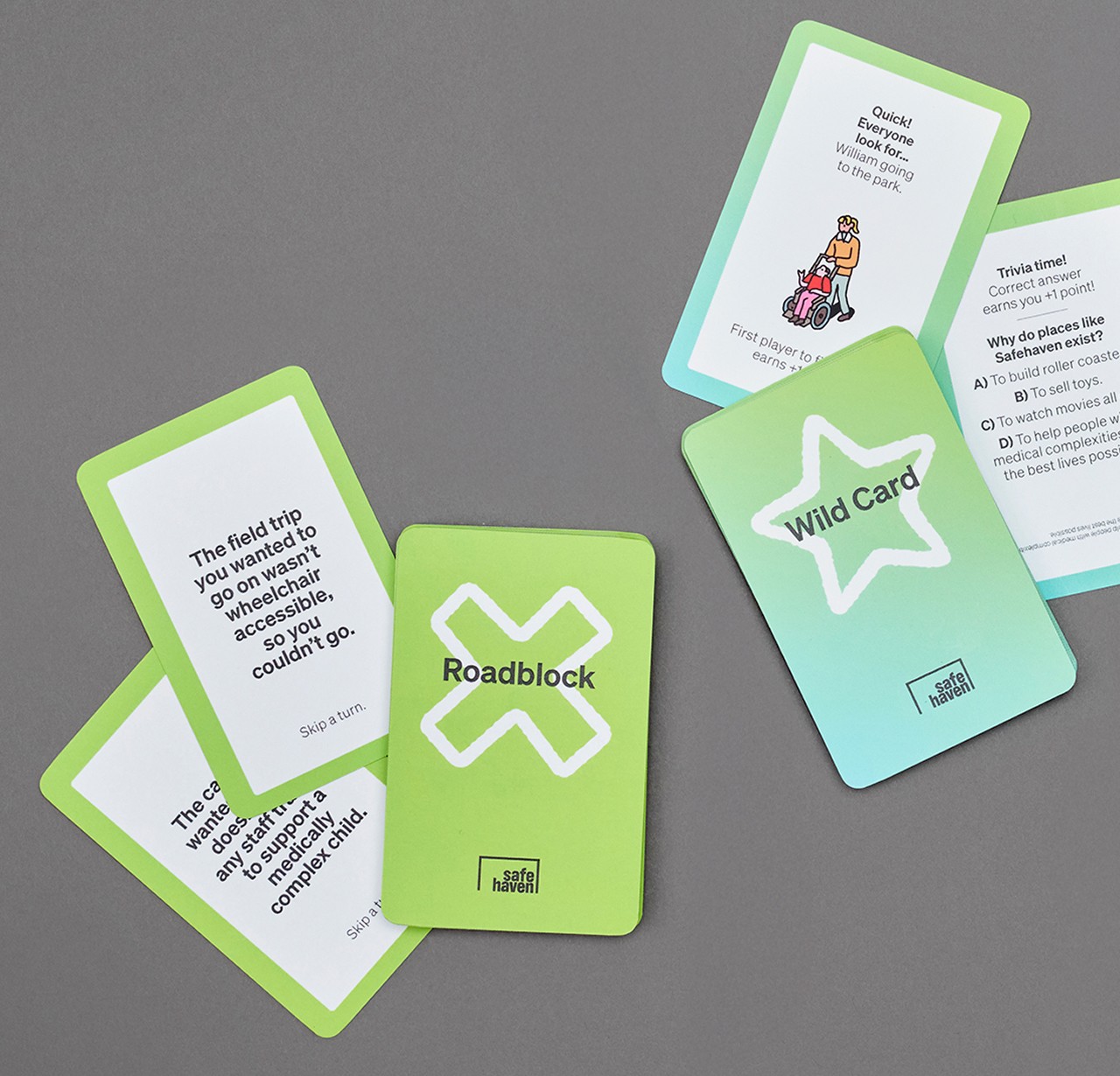 A child in a swimsuit playfully jumps with a water spray in a backyard, surrounded by toys and greenery.