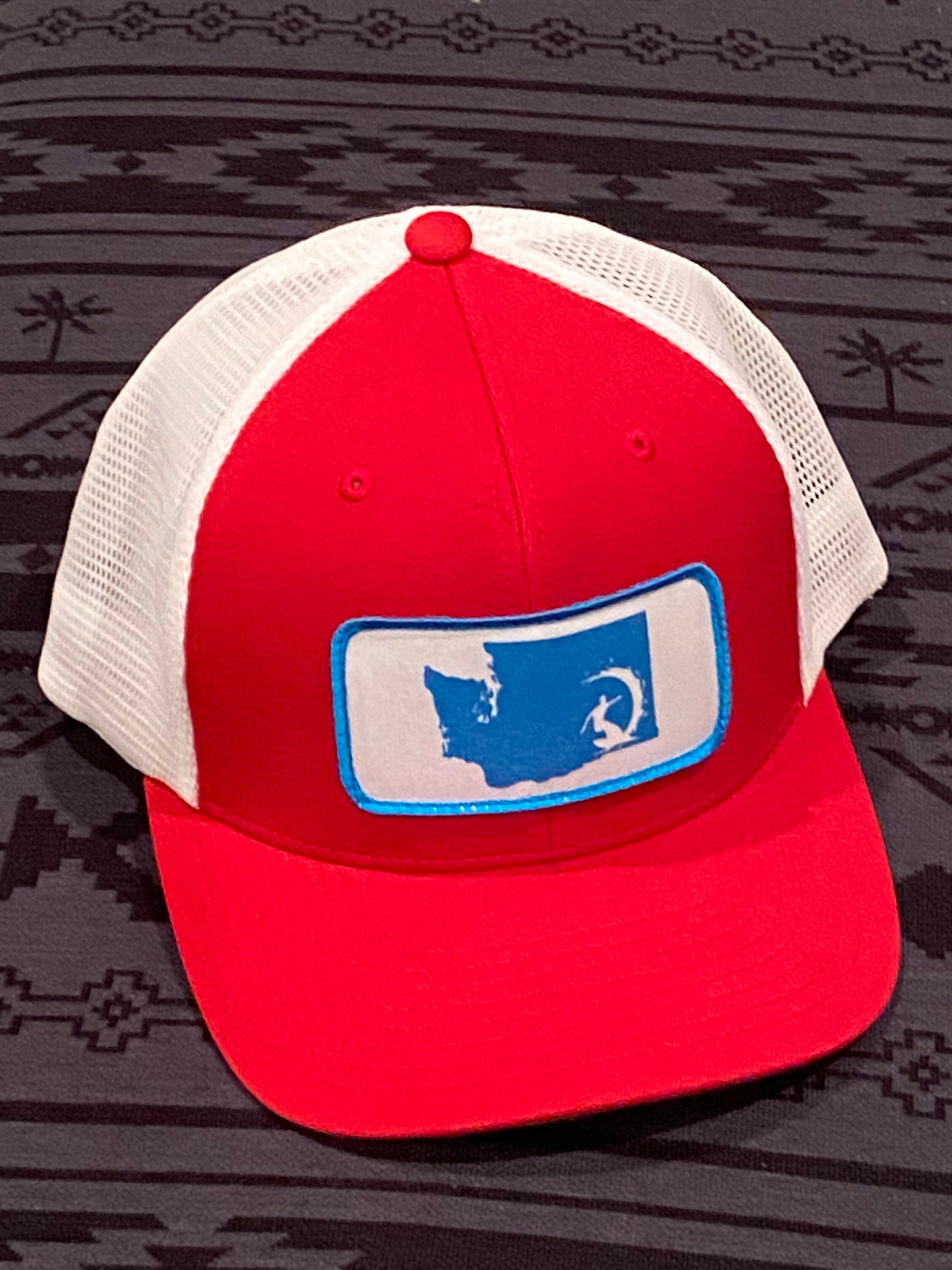 hat featuring Surf Washington design