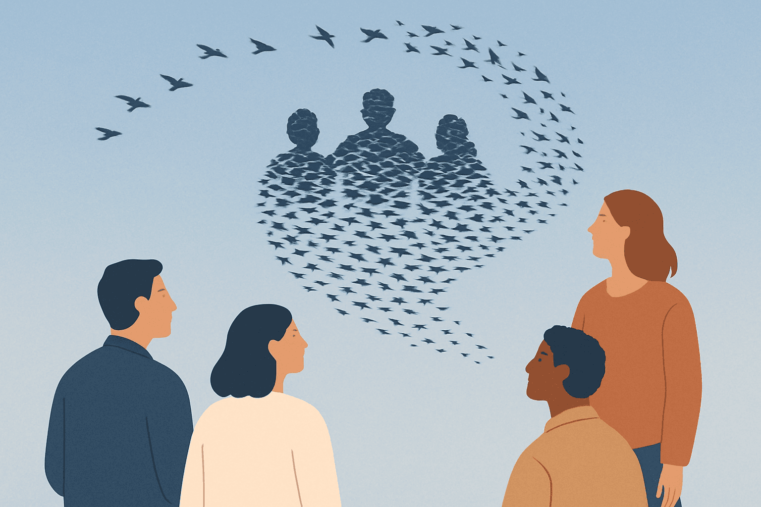 Team Coaching as a Murmuration