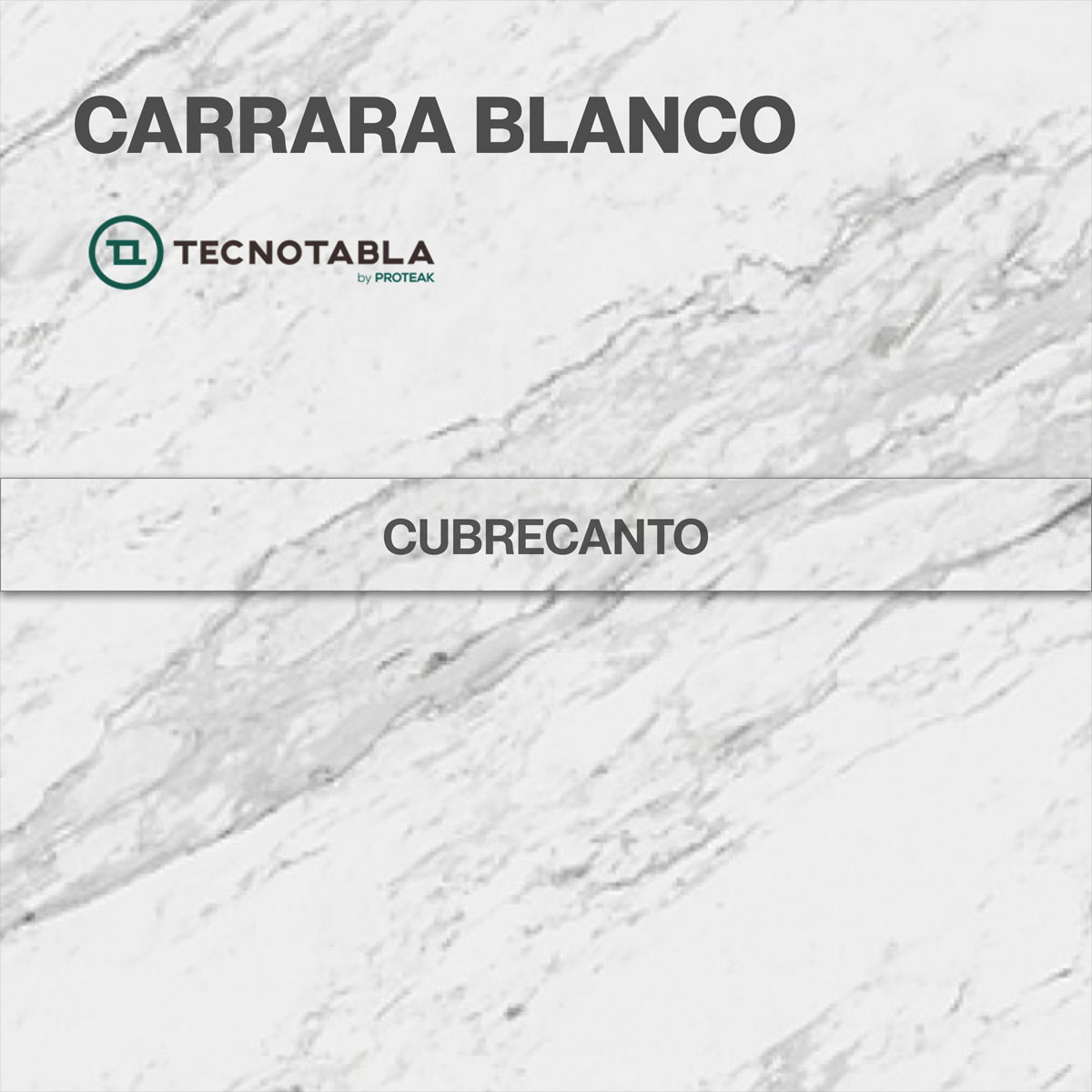 Rollo Cubrecantos Carrara Blanco