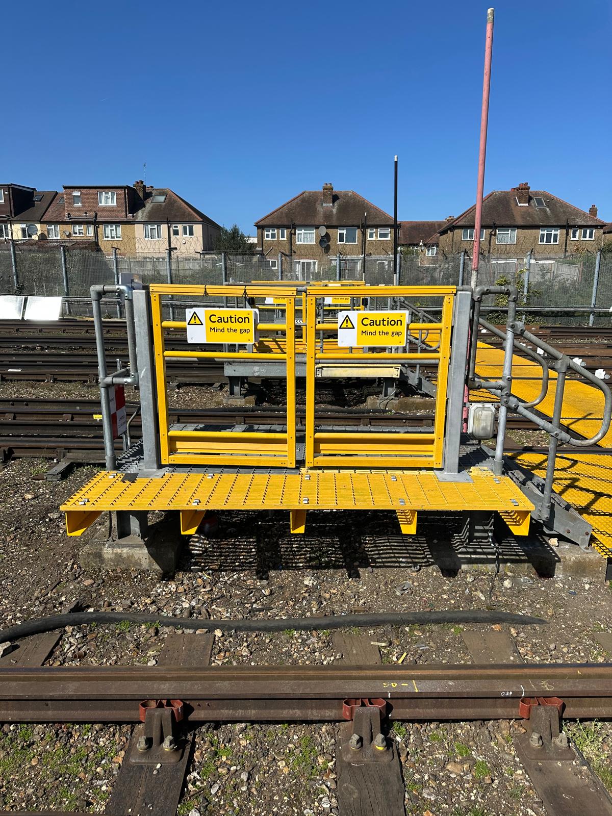 An electrical rail project completed by DPH 