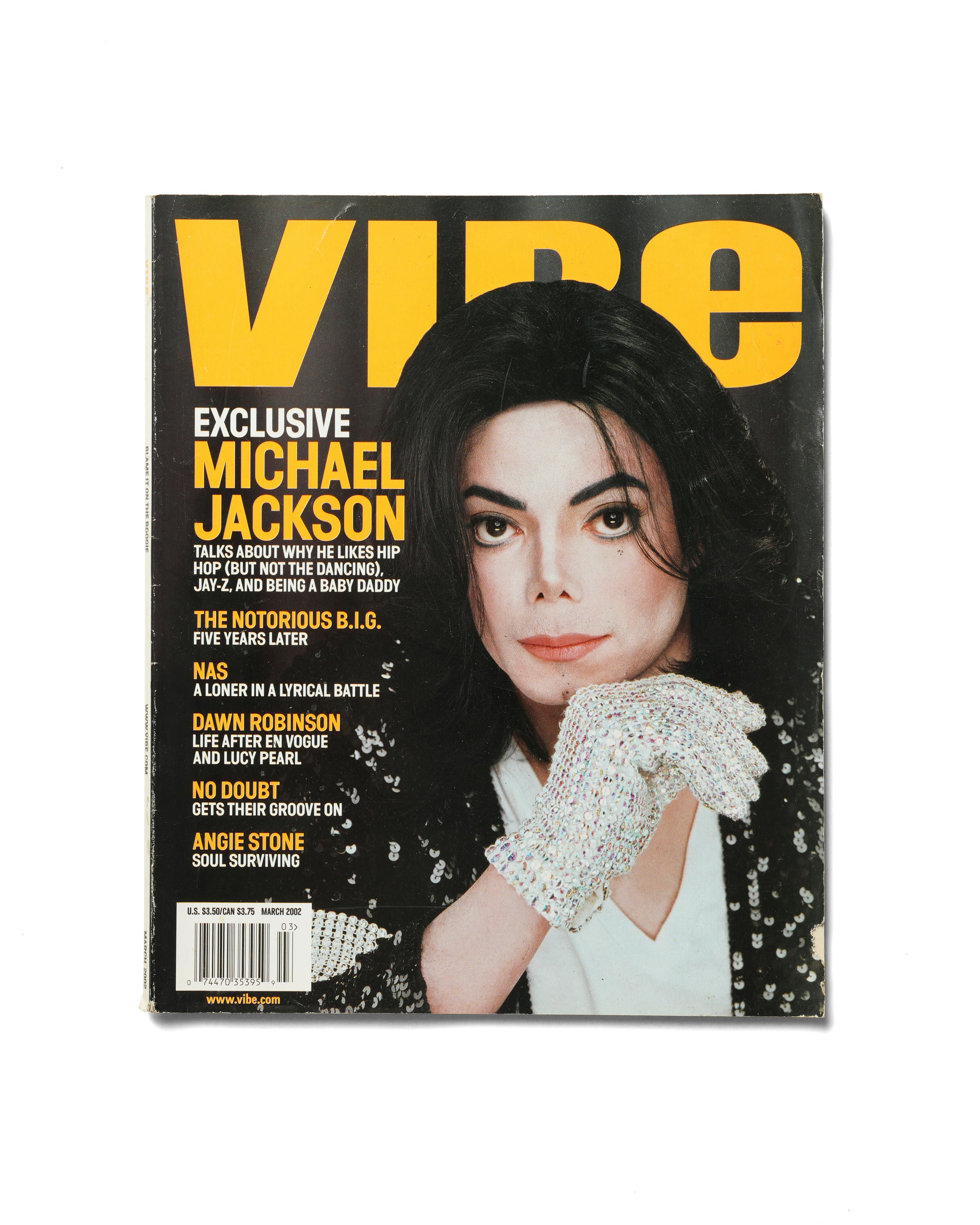 VIBE - March 2002 - Front Cover