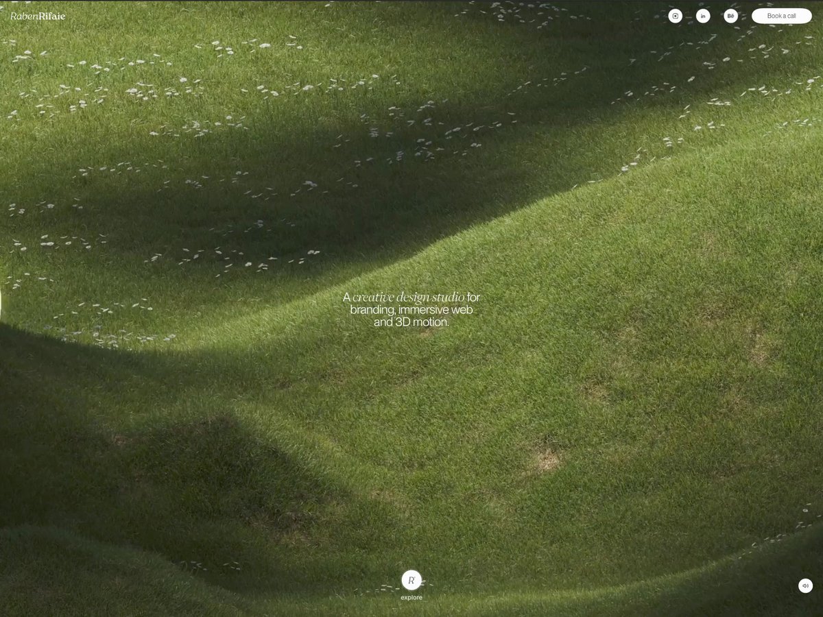 RabenRifaie agency website thumbnail from the Framer Gallery
