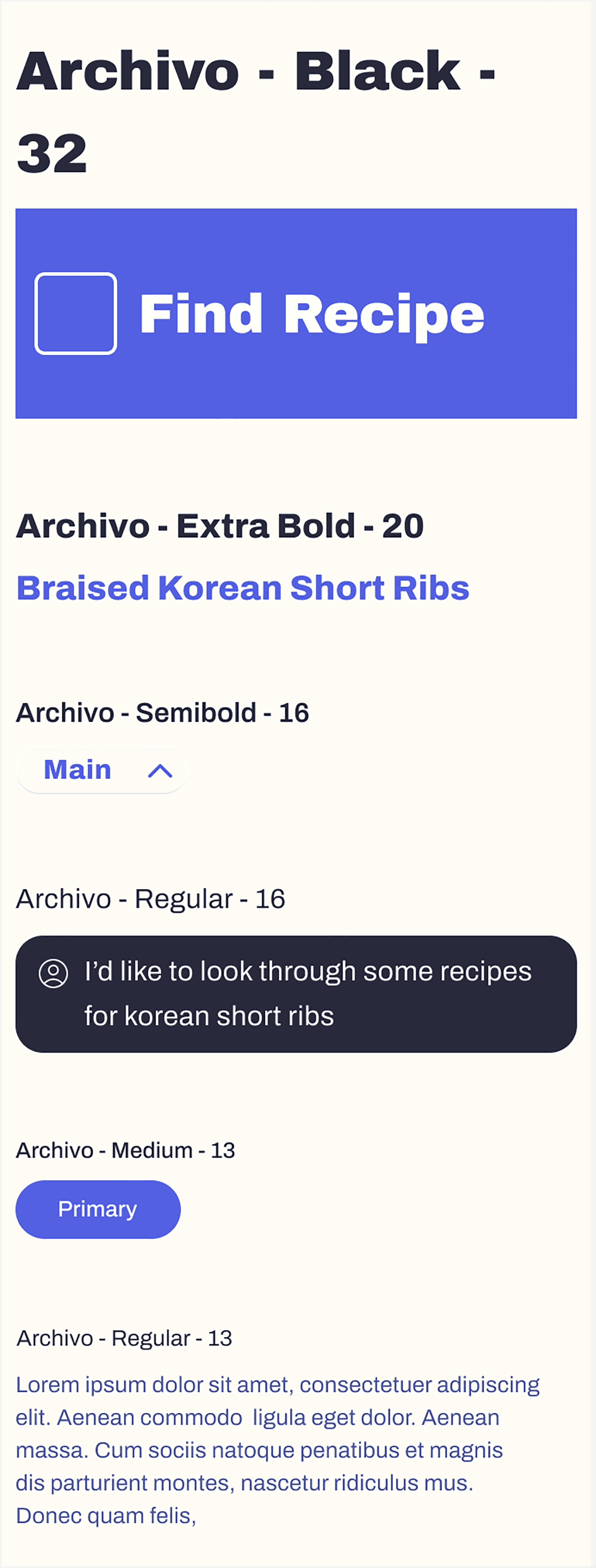 Style guide: typography
