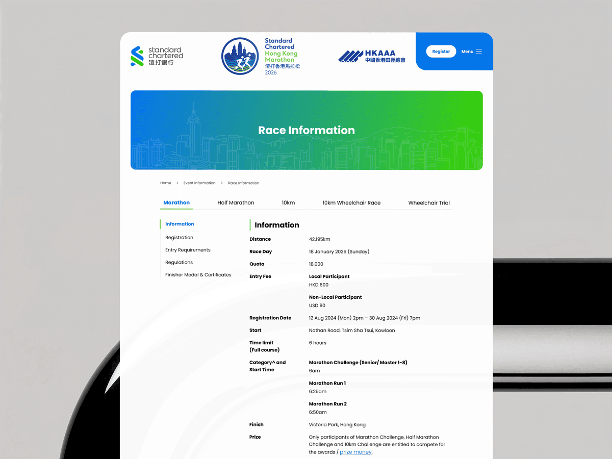 Top view of coffee can mockup with bold black typography on white background