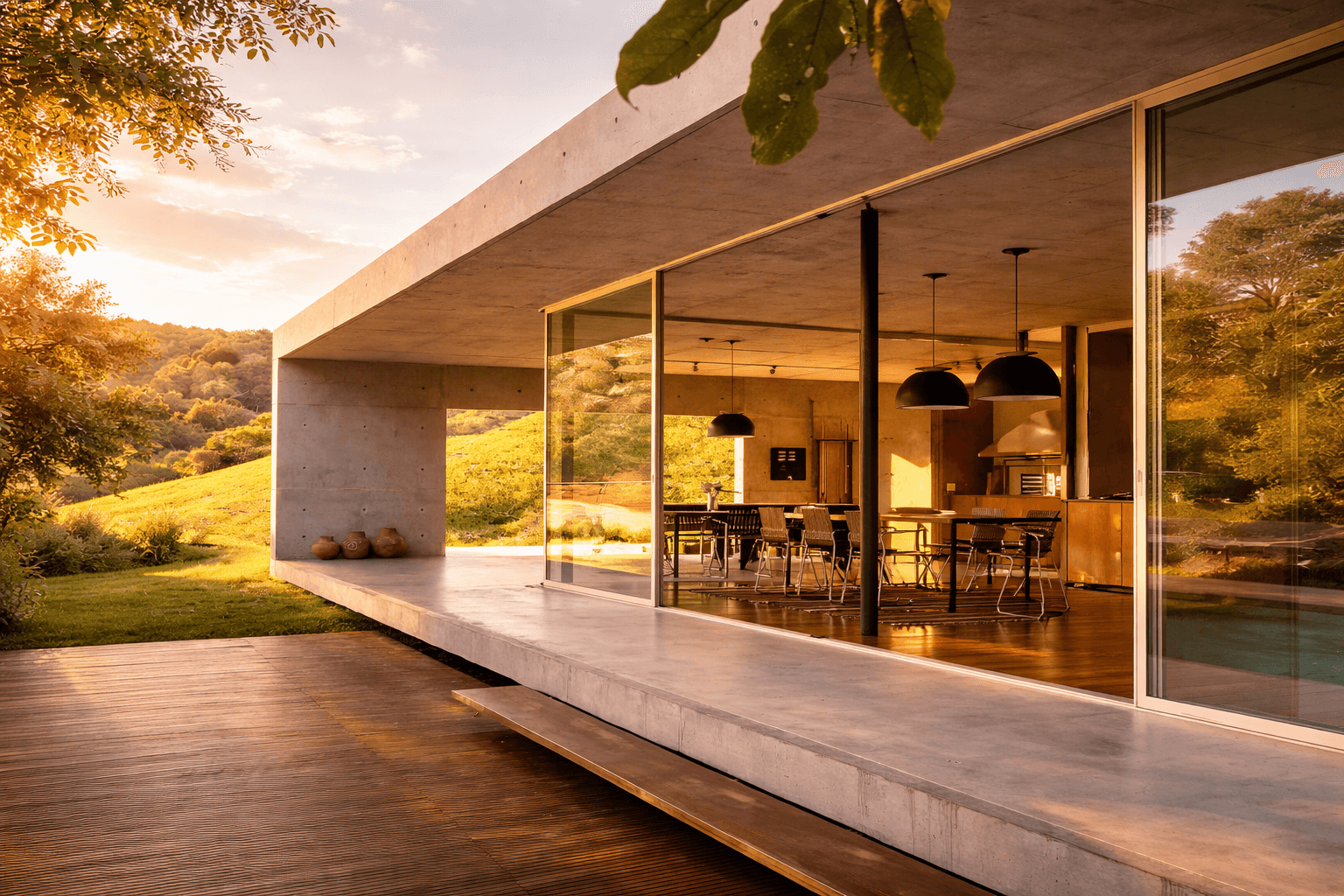 A rustic outdoor market stall displays an array of fresh produce including vibrant tomatoes, leafy greens, and a variety of olives, set against the backdrop of a picturesque rural Italian village.