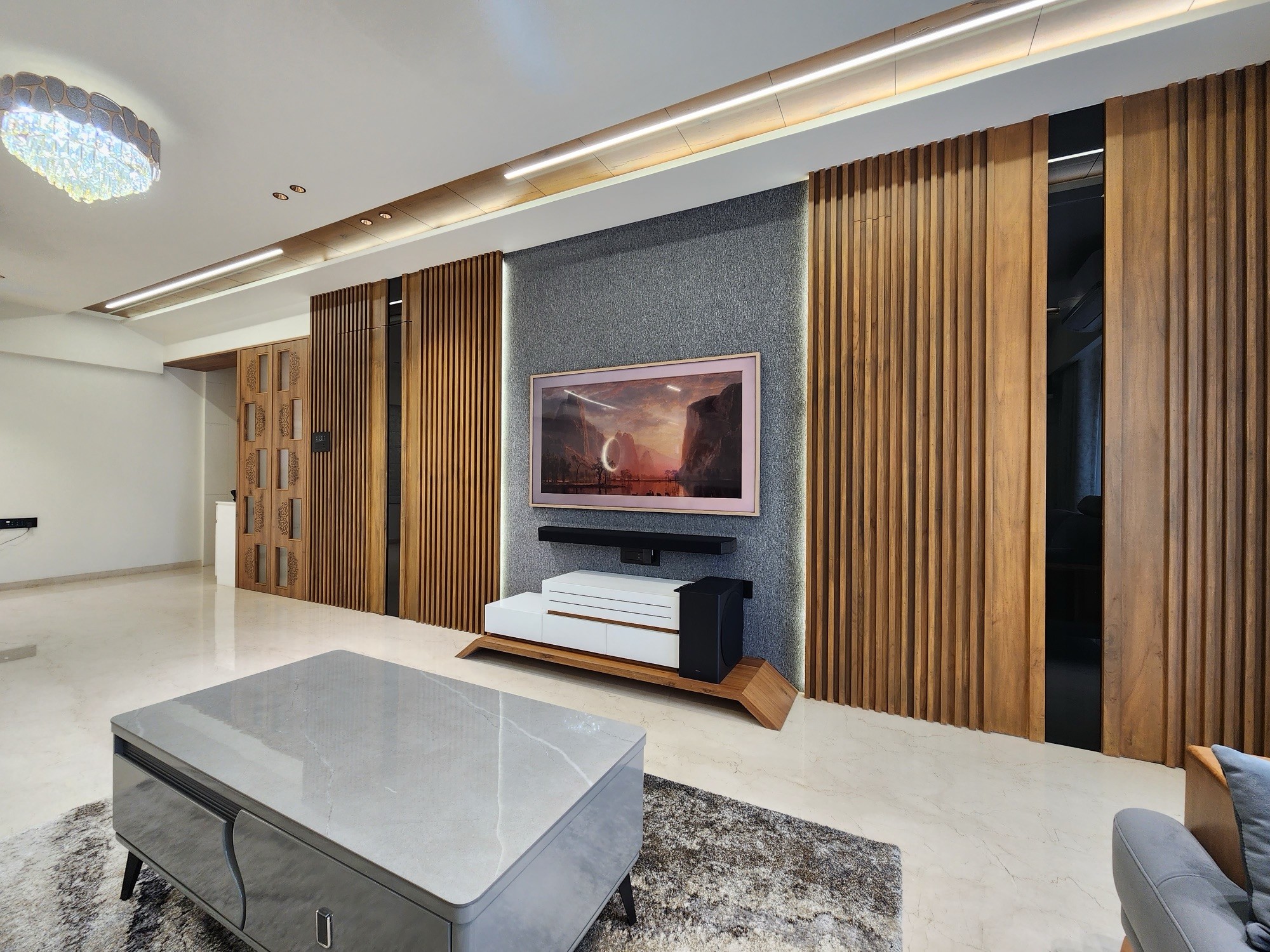 Satrambhai: flat interior by The Auura, photo 3
