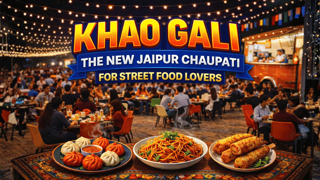 Khao Gali The new Jaipur Chaupati 