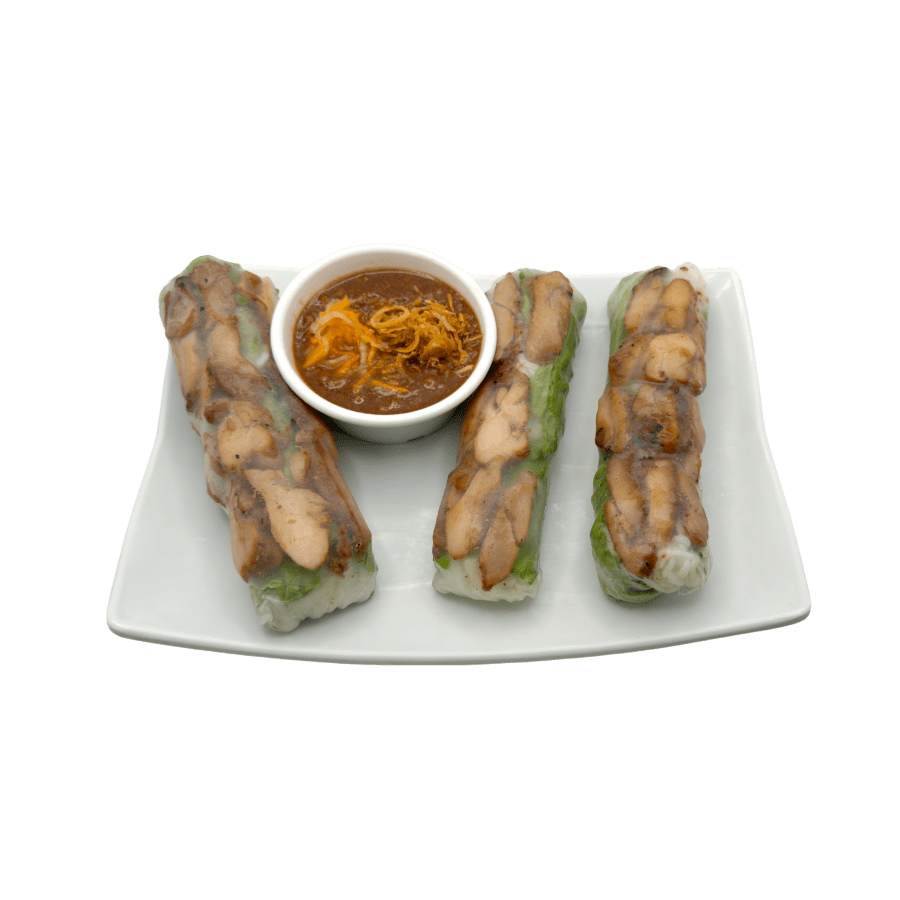 grilled-chicken-spring-rolls