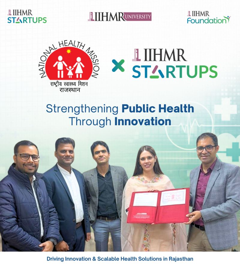 NHM Partnership IIHMR Startups