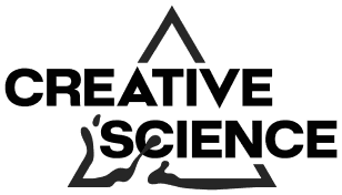 Creative Science logo featured on a Framer designer portfolio