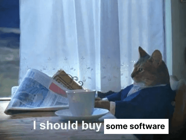 I should buy some software