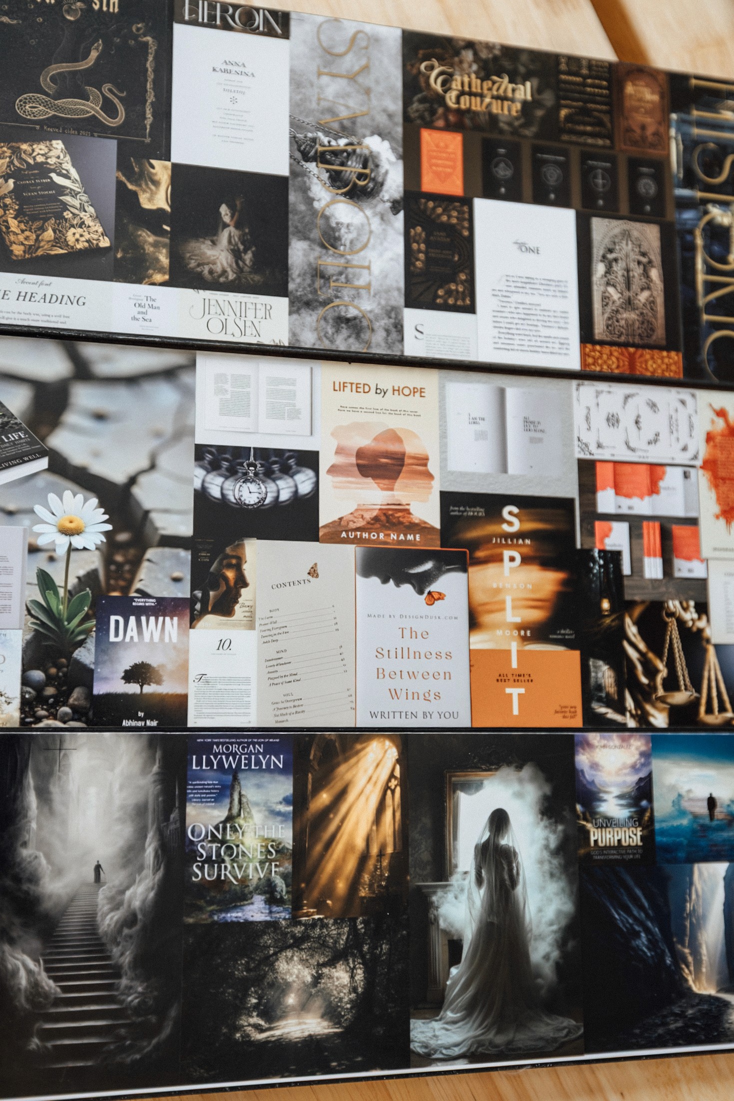 Documents and planning materials on a desk, representing customized solutions tailored to client needs.