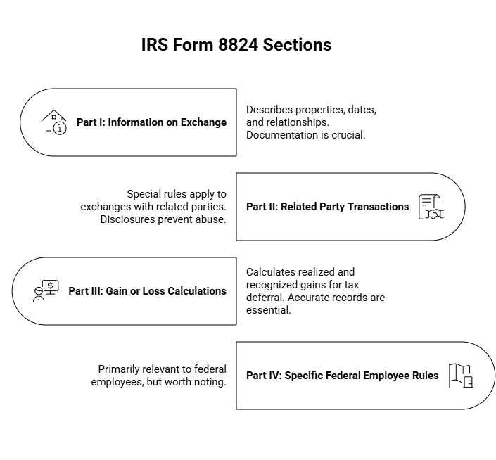 Reporting Capital Gains Deferral on IRS Form 8824
