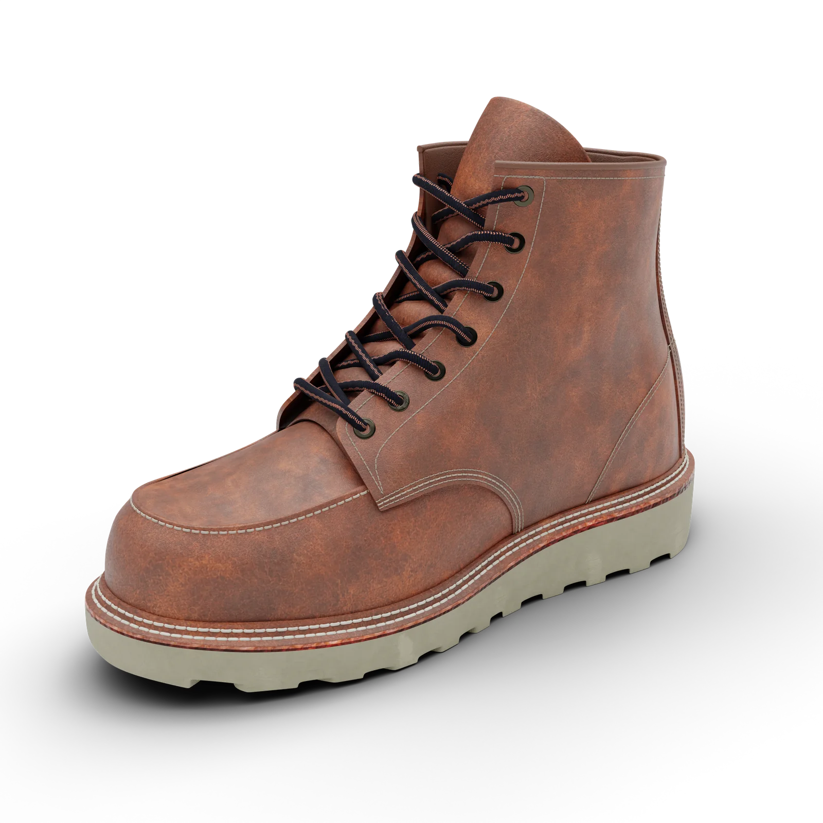 Patriot Boot, three-quarter view