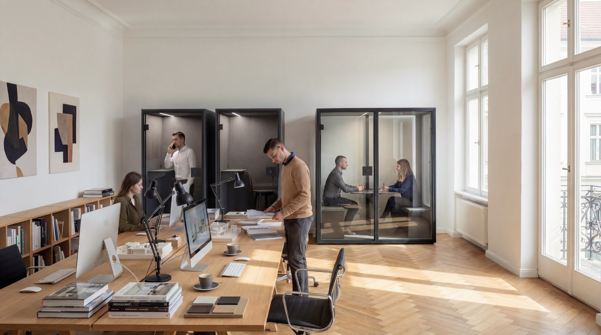 Berlin Acoustics — office scene 9