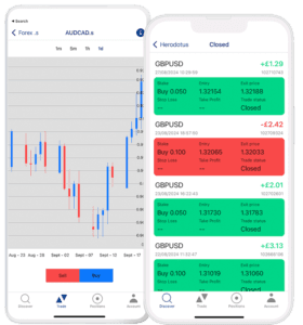 Kudotrade app screenshots