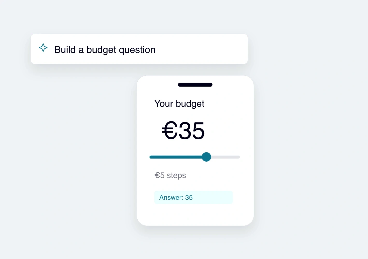 A custom question