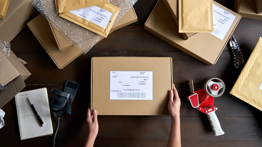 clear glass bottle on white textile