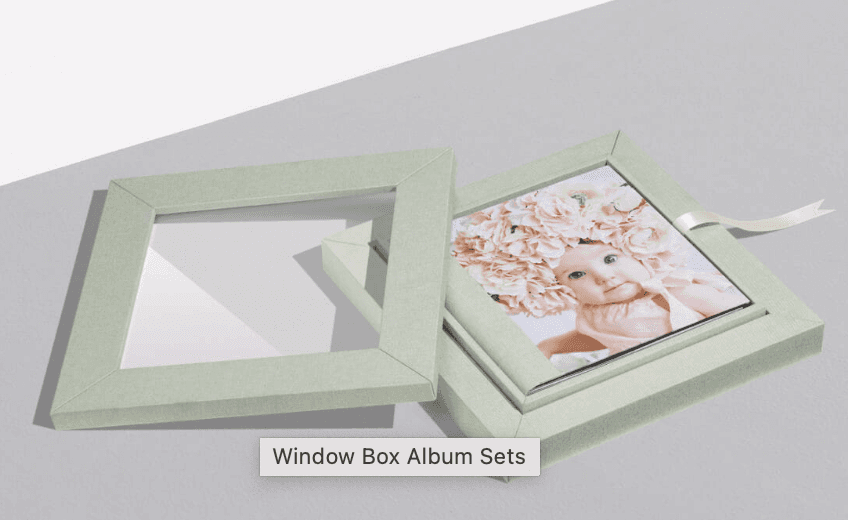 Mini Book de fotos de bebé sitter de 7 meses