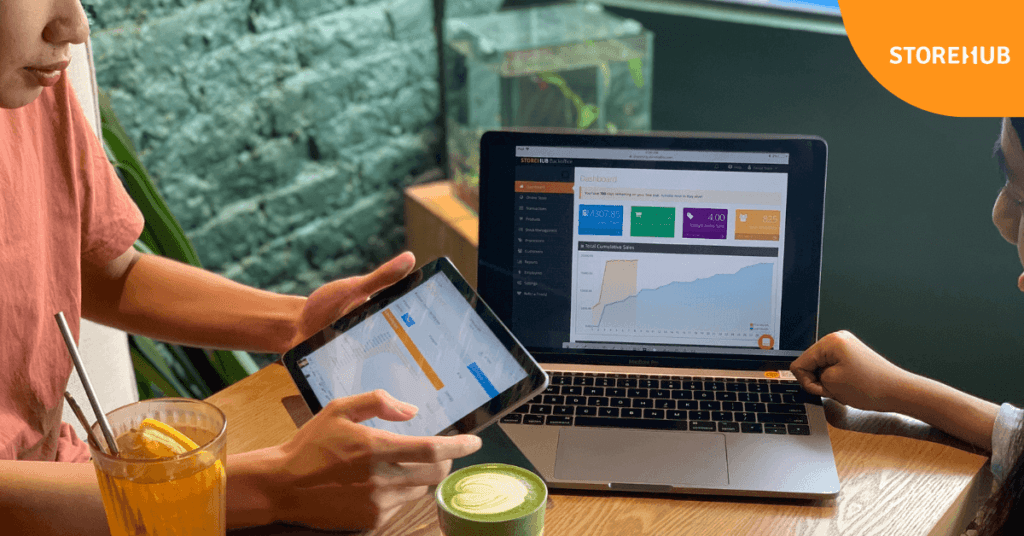 StoreHub BackOffice pada iPad dan Laptop