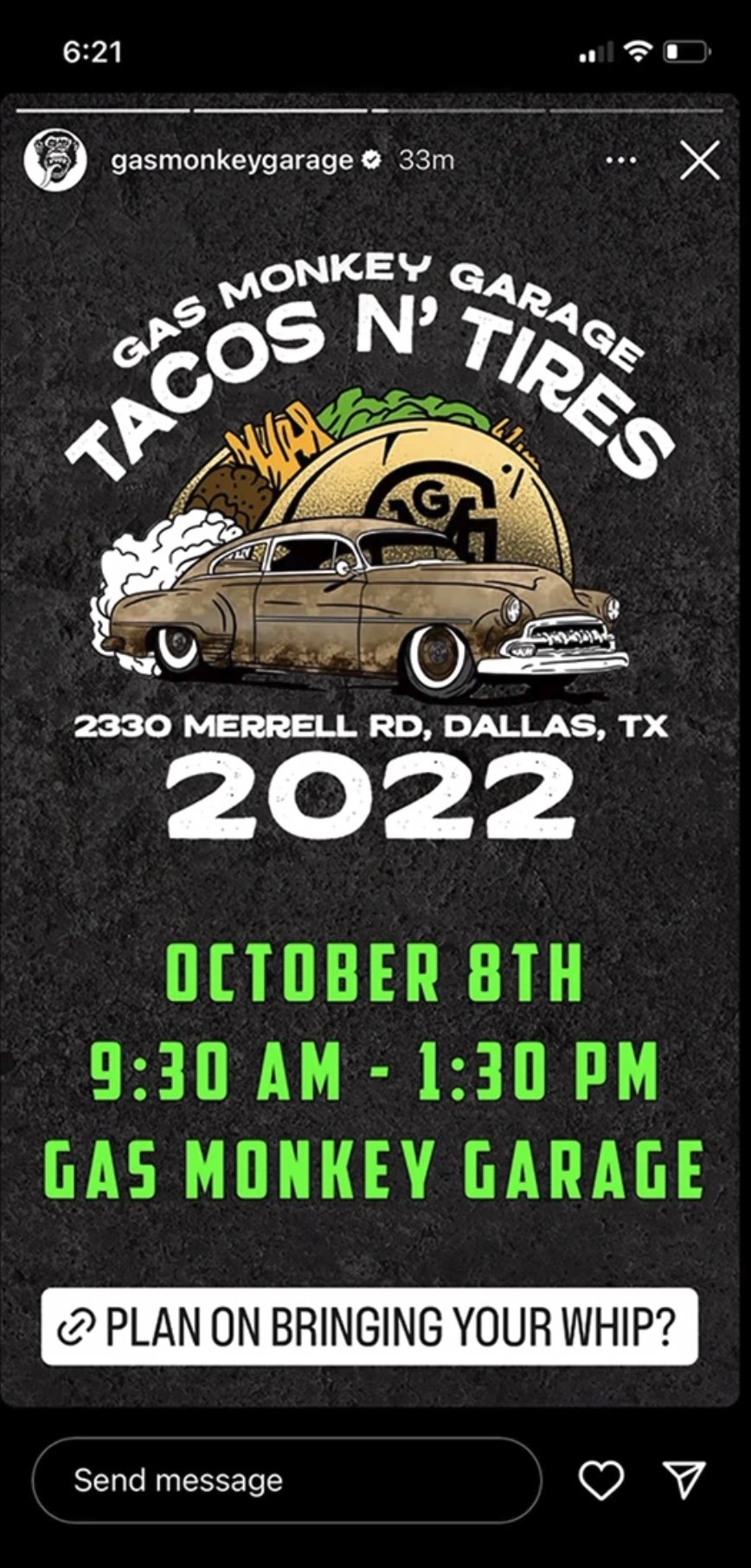 Tacos and Tires Lifestyle Image