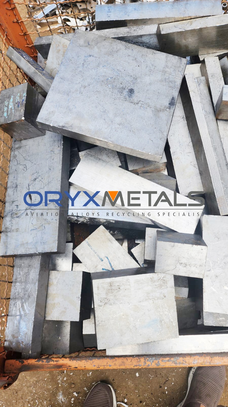 Titanium 6-4 Bulk Weldable Solids Scrap - Oryx Metals