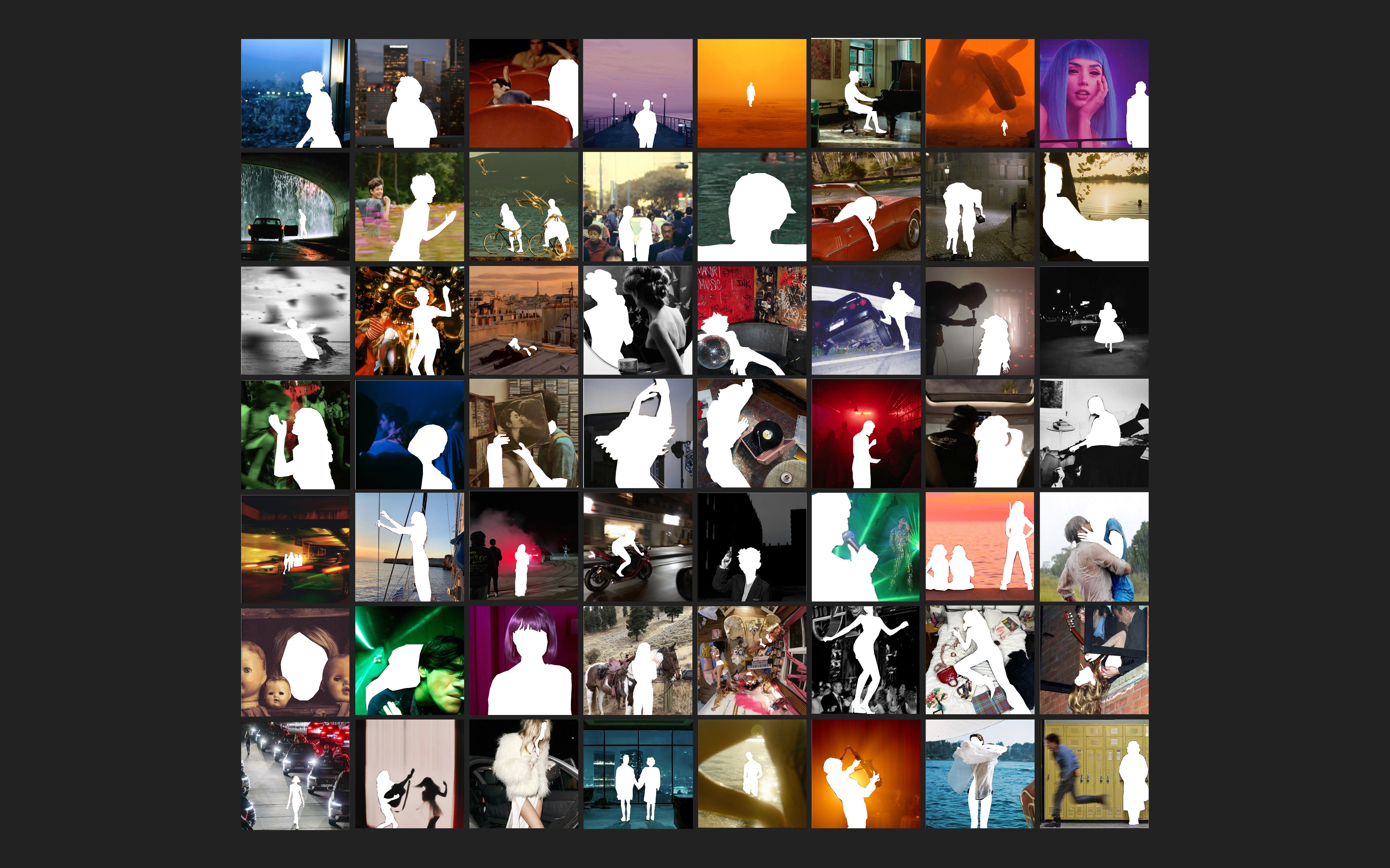 A two app screens next to each others