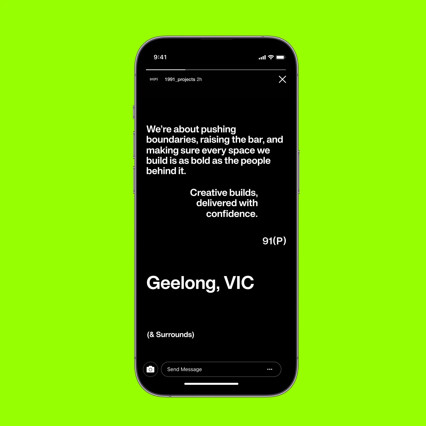 Website design and branding created for a construction company.