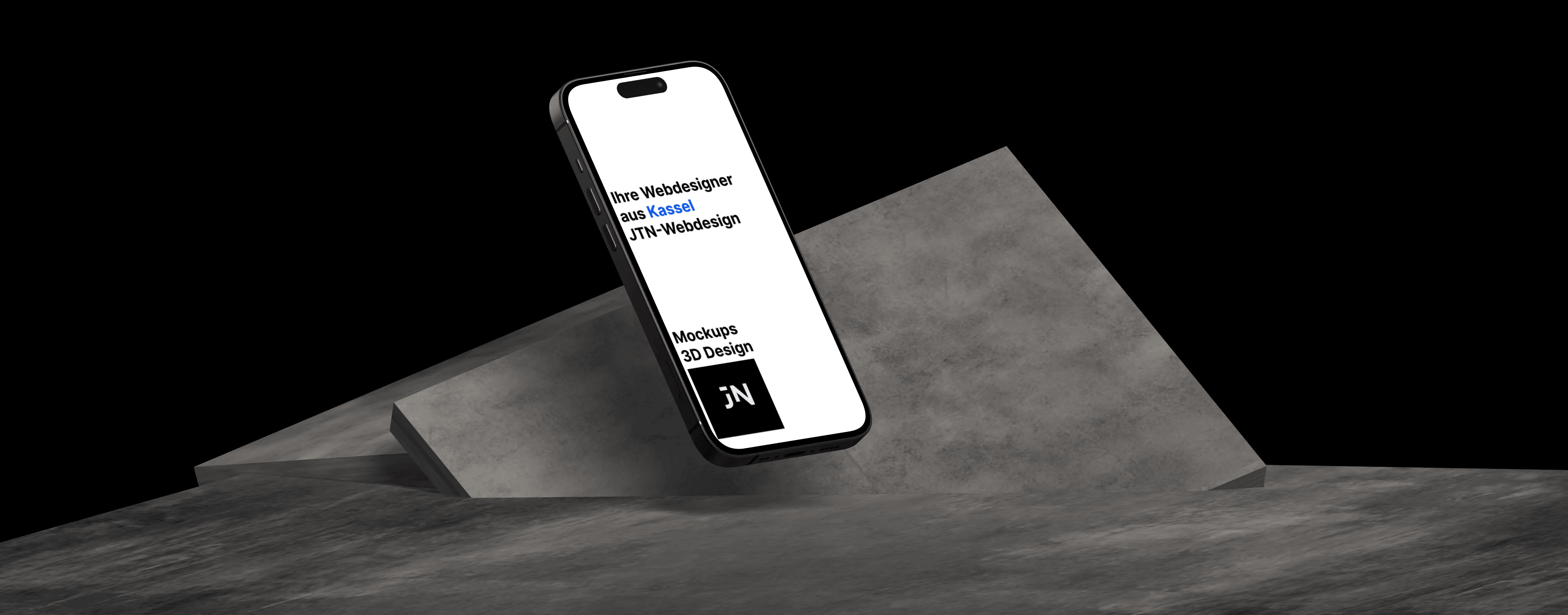 Iphone 3D Mockup von JTN-Webdesign