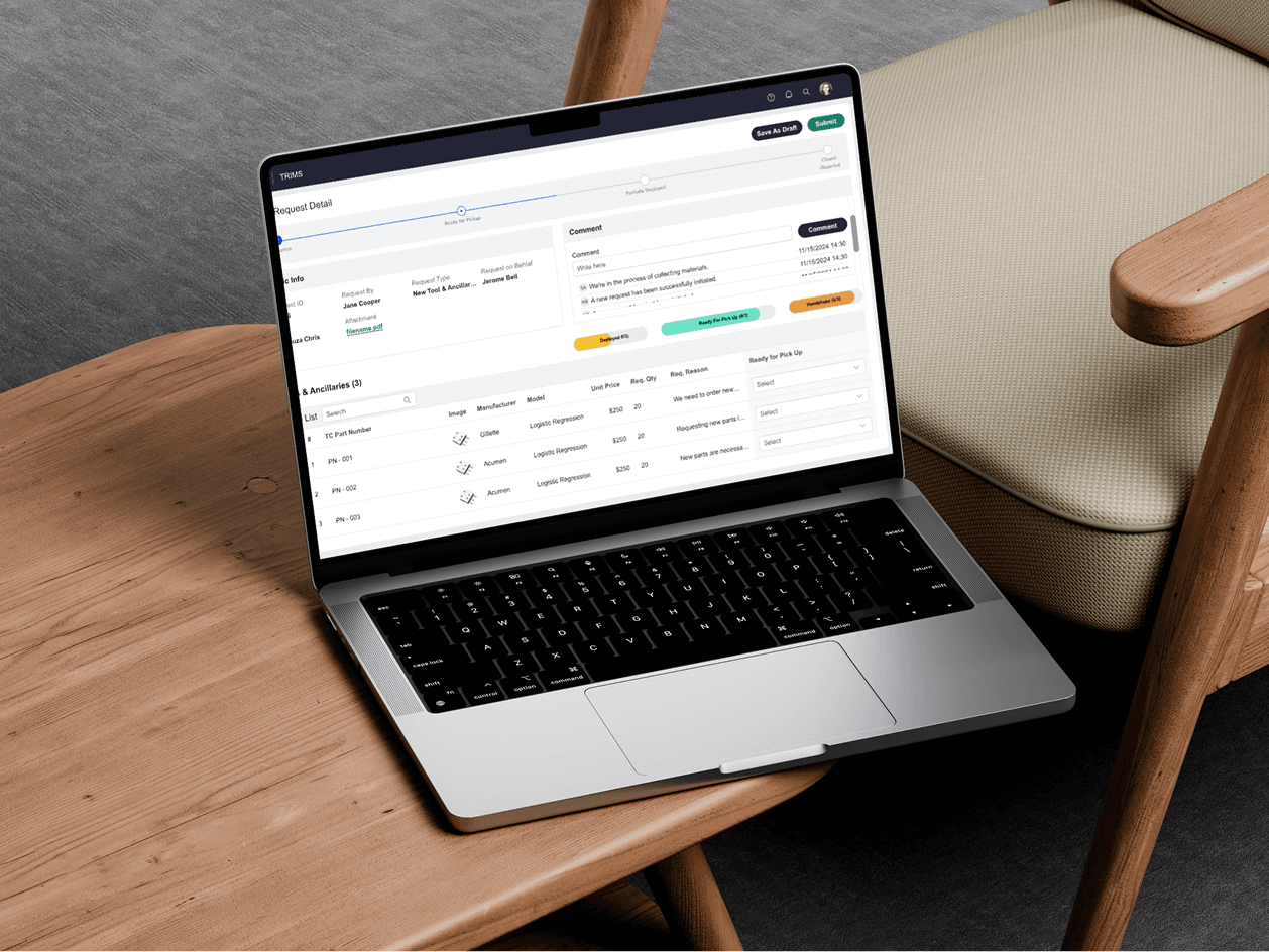 Dashboard view of the analytics homepage
