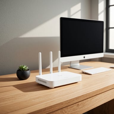 product photography of Home Wireless Networking Device