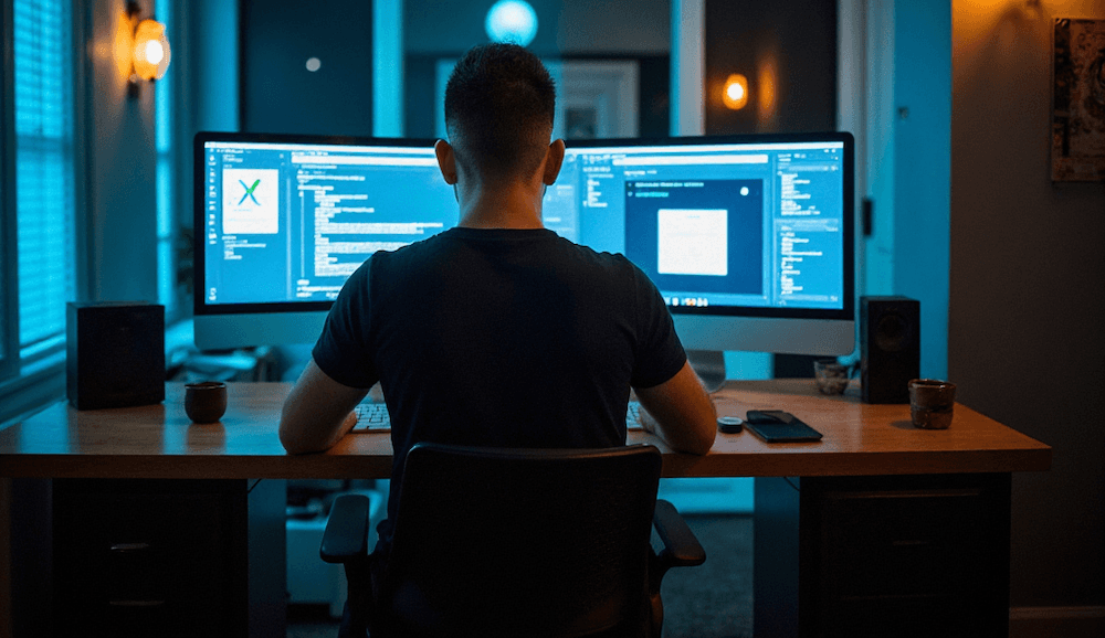 Portrait of portfolio creator