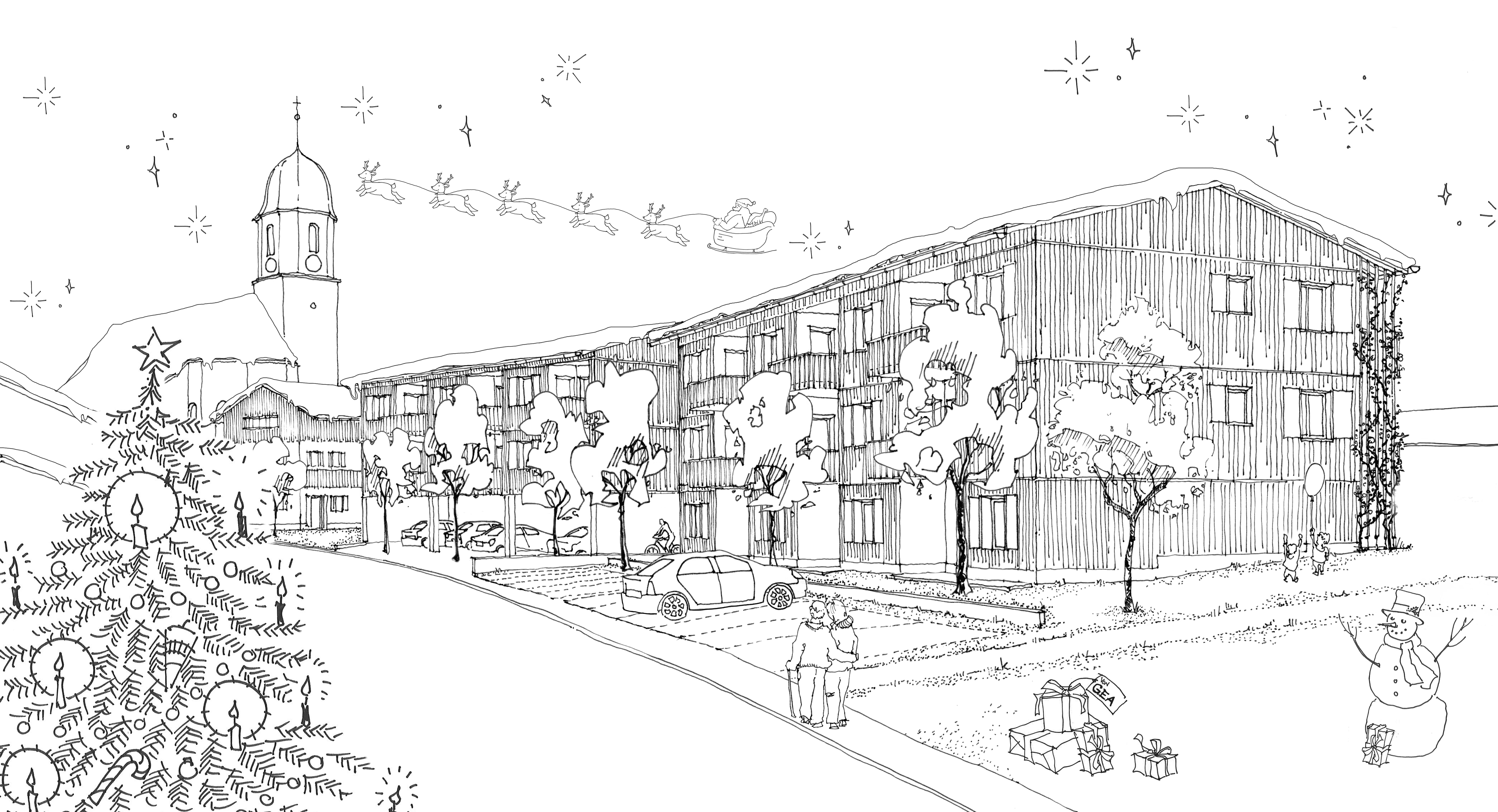 Weihnachtskarte 2025/26