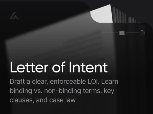 Letter of Intent (LOI)