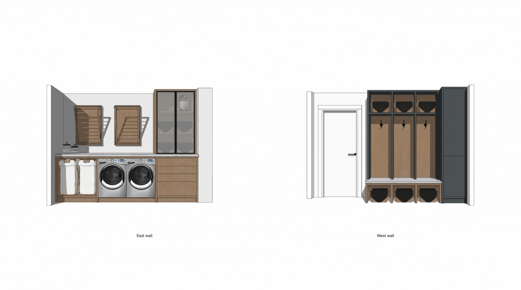 mudroom pantry and laundry room design | homeowner hq