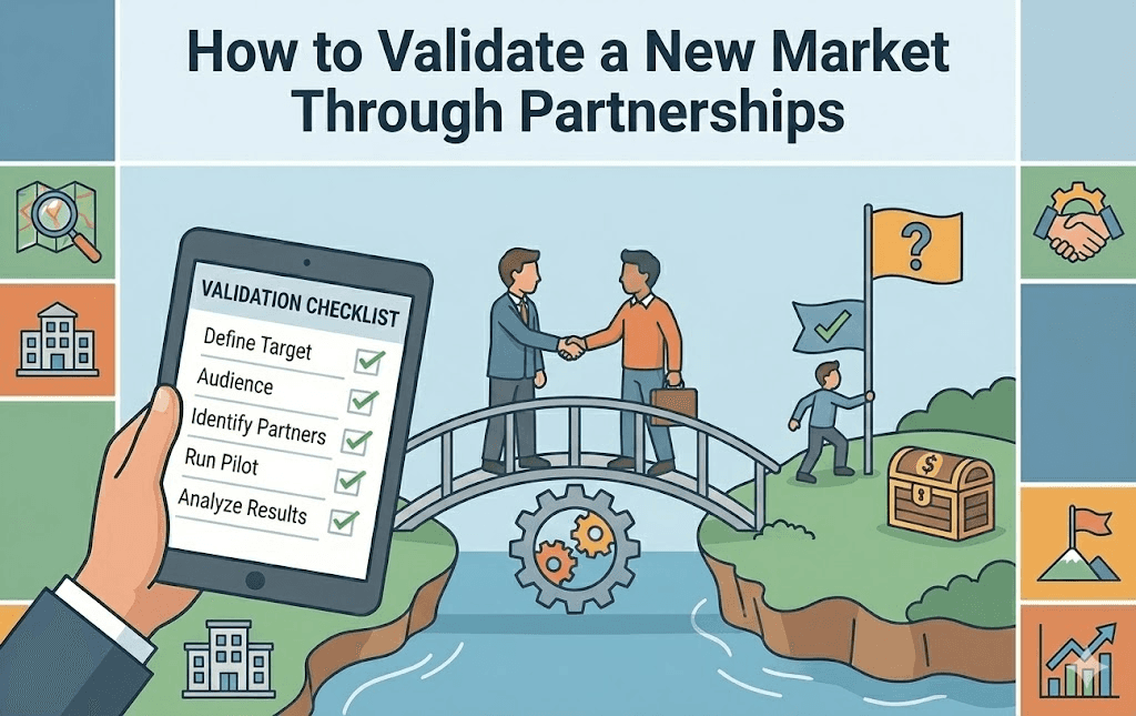 How to Validate a New Market Through Partnerships