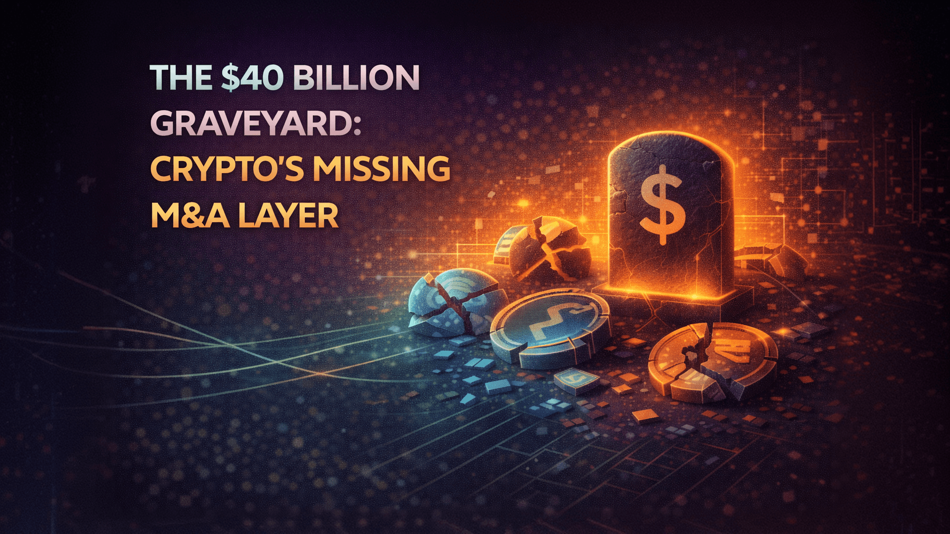 The $40 Billion Graveyard: Crypto’s Missing M&A Layer