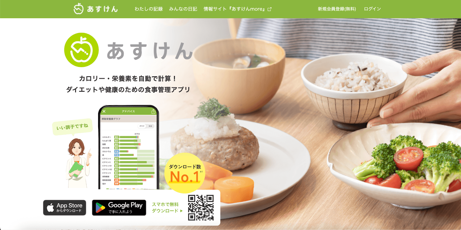 【2026最新】食事管理アプリのおすすめは?内科医 / 抗加齢医学専門医が医学的視点から徹底分析|あすけん