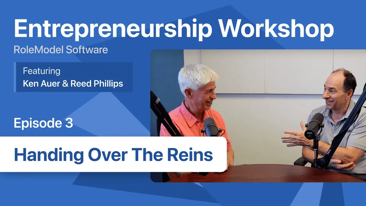 Entrepreneur Workshop #3: Handing over the Reins