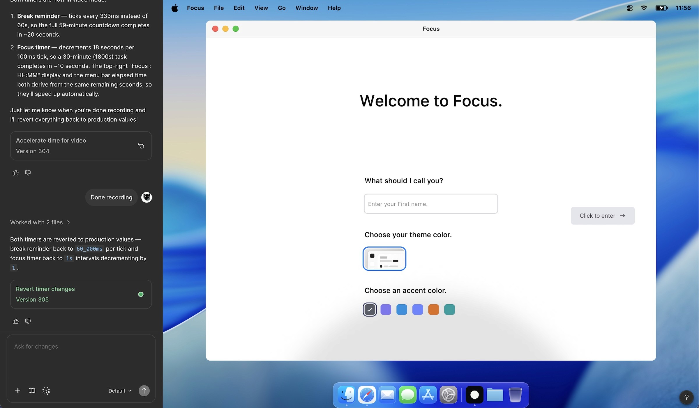 Building the prototype in Figma Make