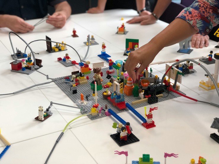 Maqueta con Lego