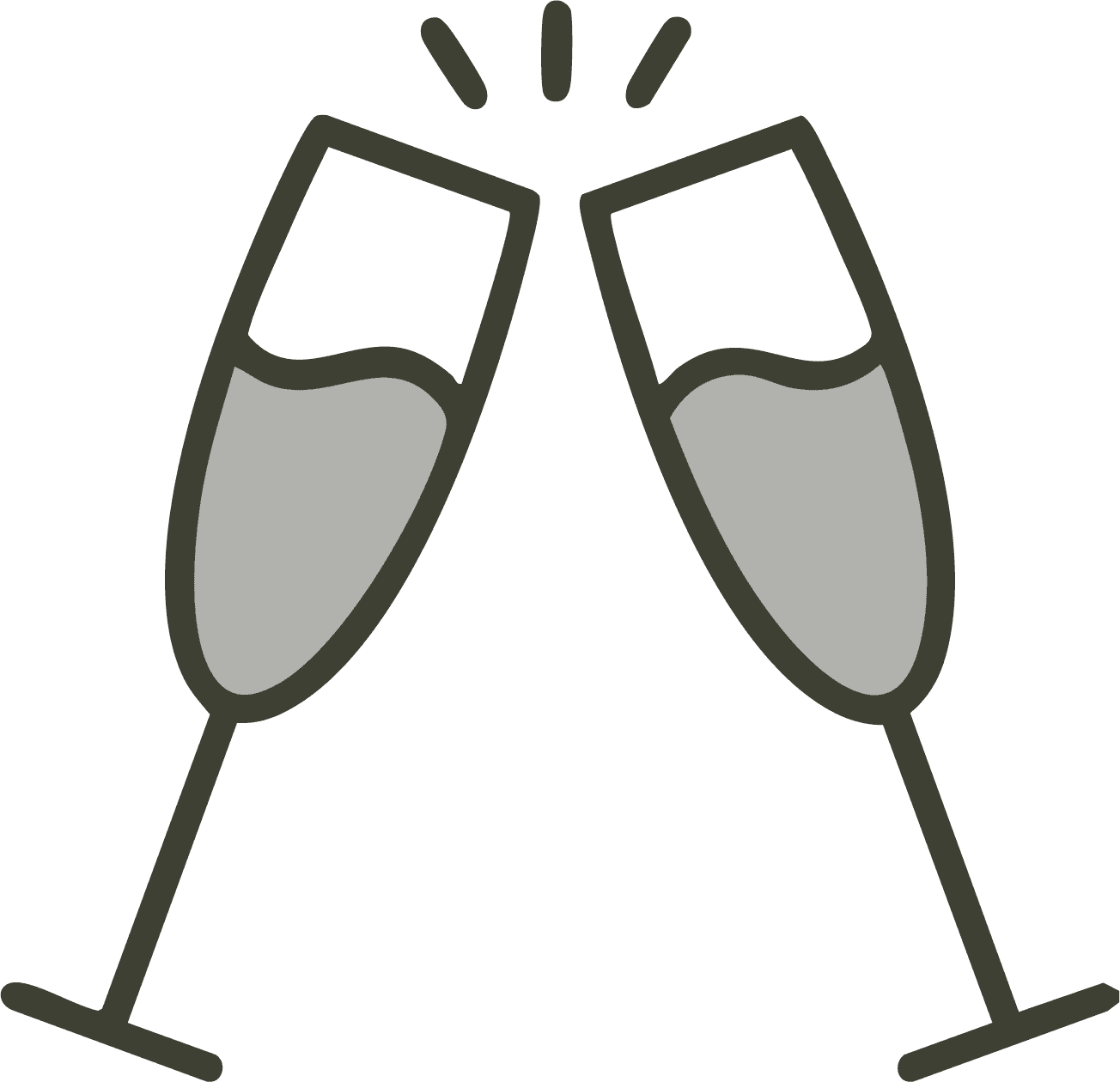 A serene outdoor wedding setup with white chairs arranged on green grass under a canopy of trees.