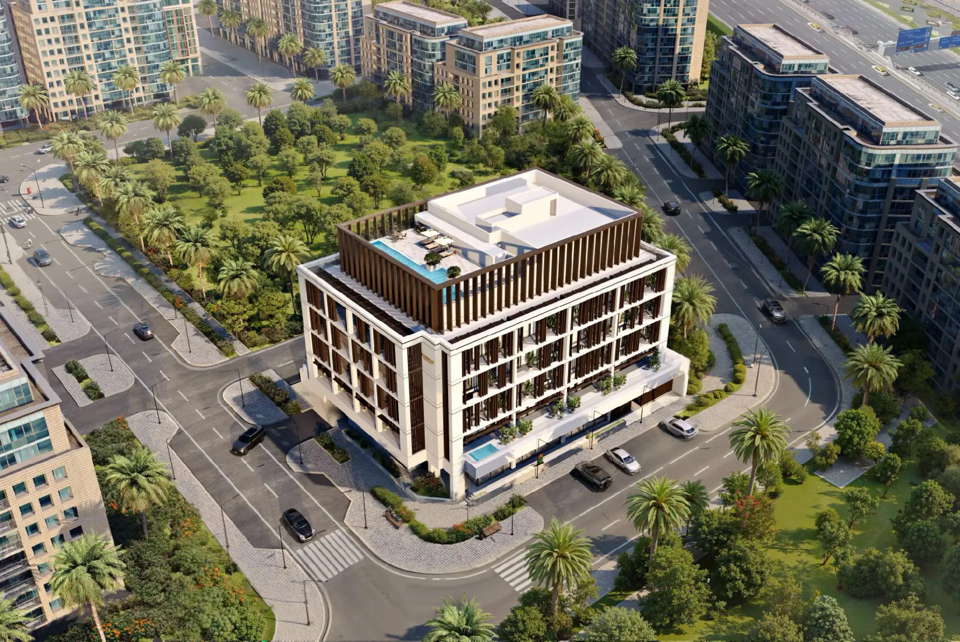 radban square building view