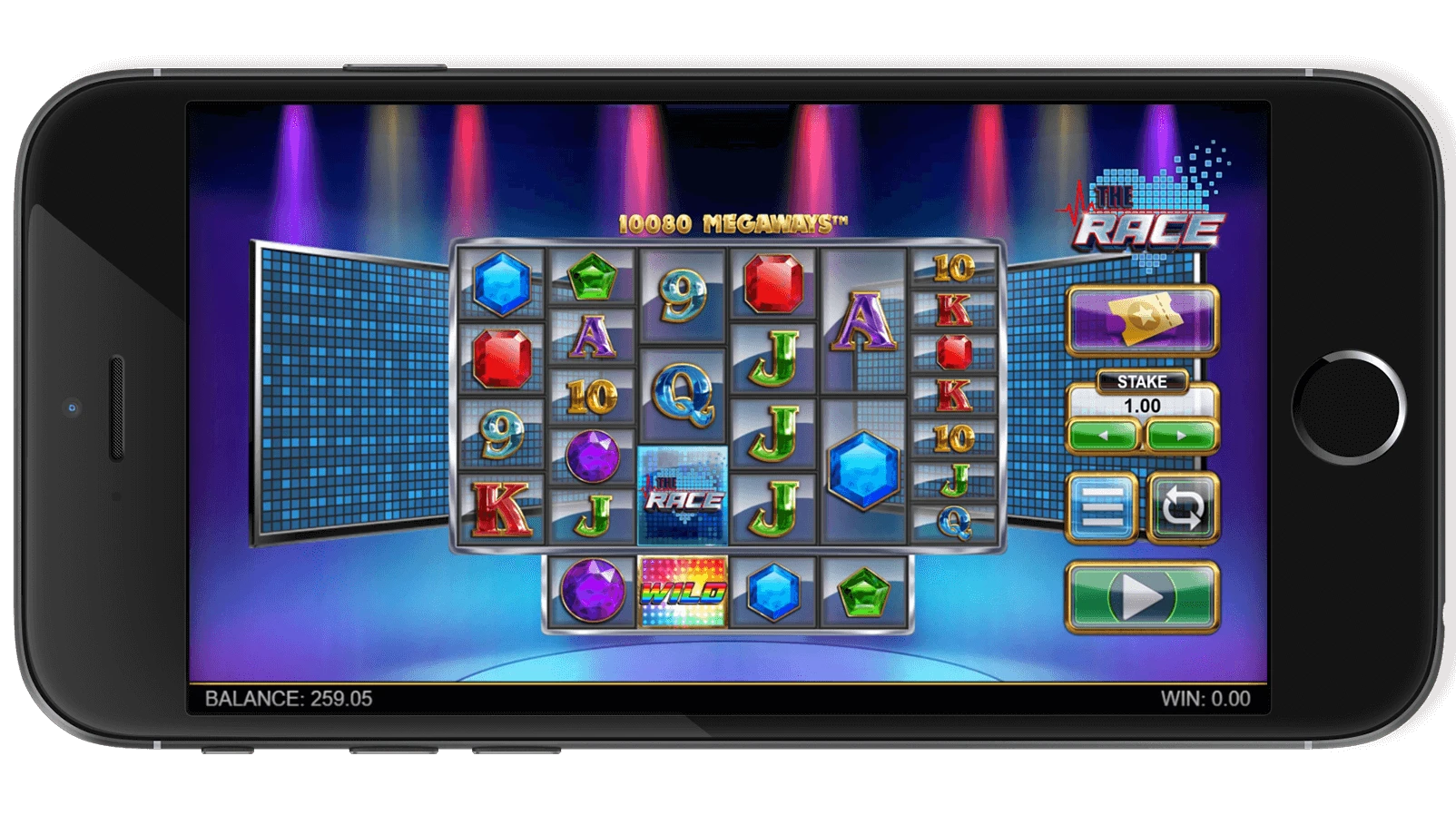 The Race - base game officiel Big Time Gaming