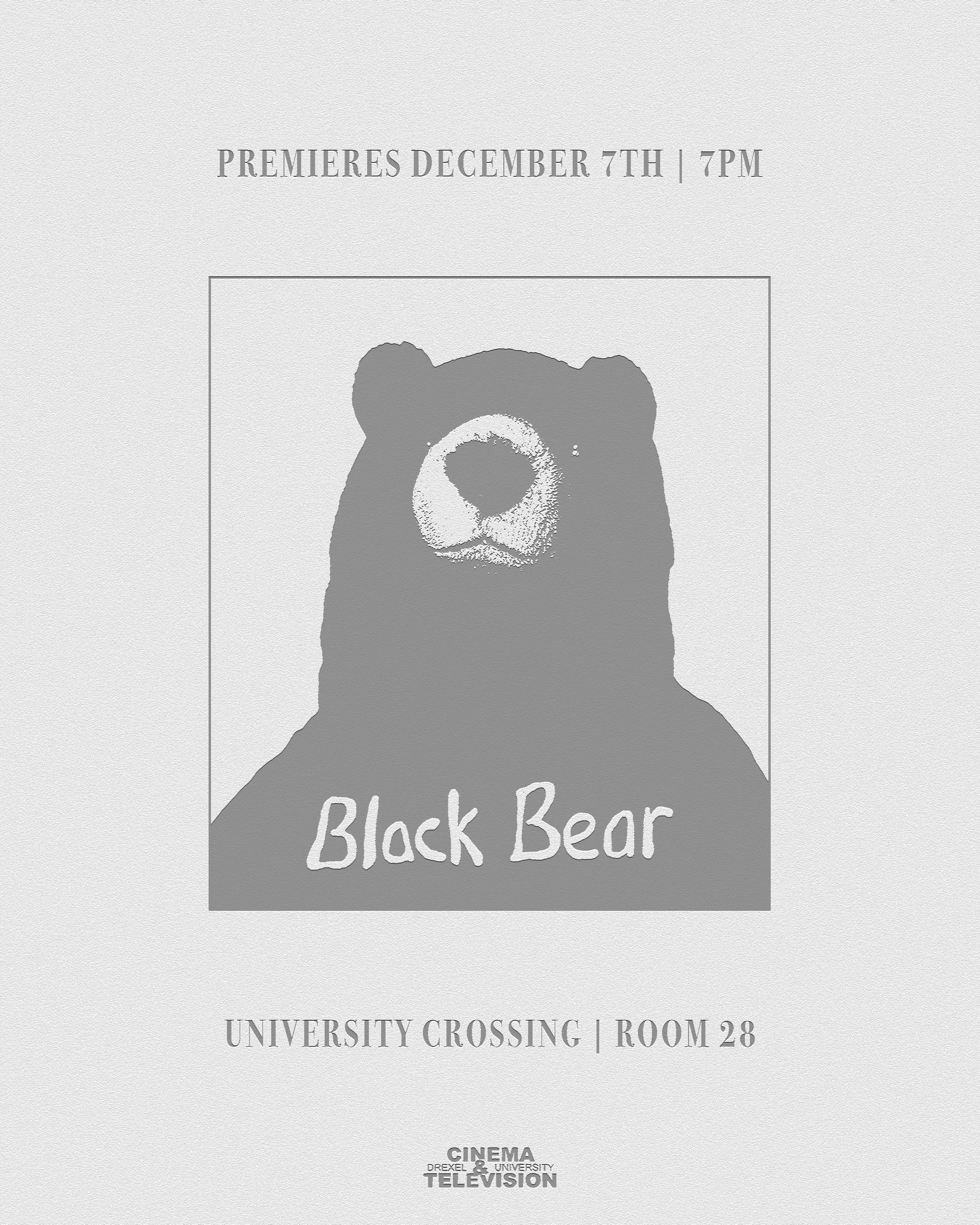 BLACKBEAR PROMOTION. ADOBE PHOTOSHOP AND PROCREATE. WINTER 2024.